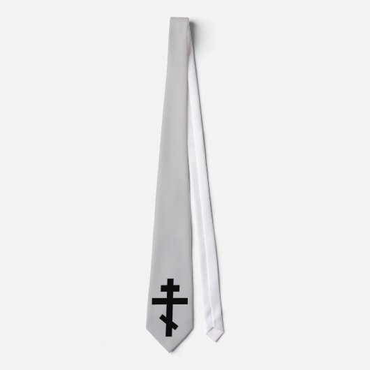 Cravate Croix orthodoxe (Devant)