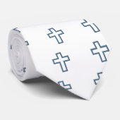 Cravate Croix vide (Roulé)