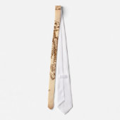 Cravate Croquis de l'anatomie de Clorion (Dos)