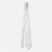 Cravate Croquis de panthère (Dos)