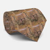 Cravate Croquis de Père Noël Sophia par John Singer Sargen (Roulé)