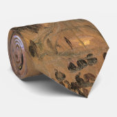 Cravate Croquis de Père Noël Sophia par John Singer Sargen (Roulé)