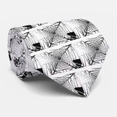 Cravate Croquis intérieur d'installation de foret d'huile (Roulé)