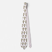 Cravate Cross And Flowers Neck Tie (Devant)