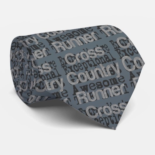 Cravate Cross Country Runner Extraordinaire (Roulé)