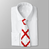 Cravate Cross of Burgundy Flag (Attaché)
