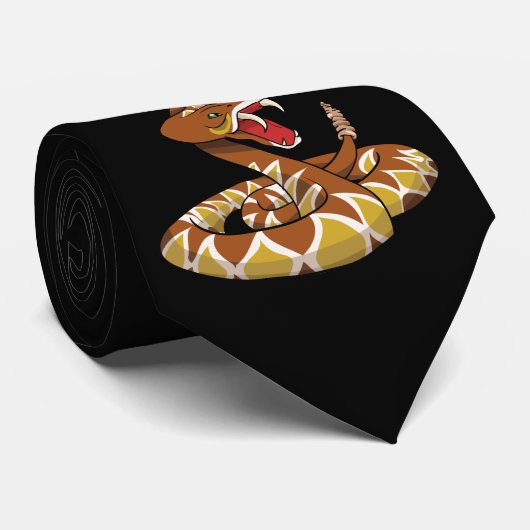 Cravate Crotale de diamondback (Roulé)