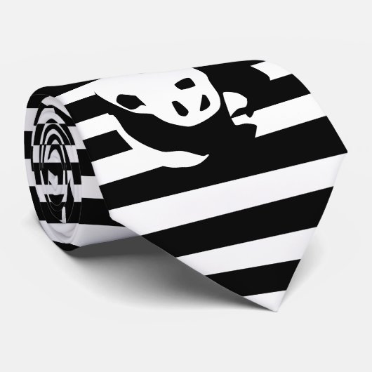 Cravate croulante de pandas (Roulé)