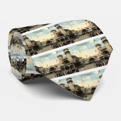 Cravate Cru 1914 de Coney Island NY de course de Ben Hur (Roulé)