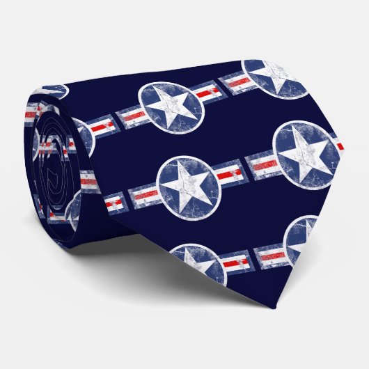 Cravate Cru de corps d'air d'armée (Roulé)