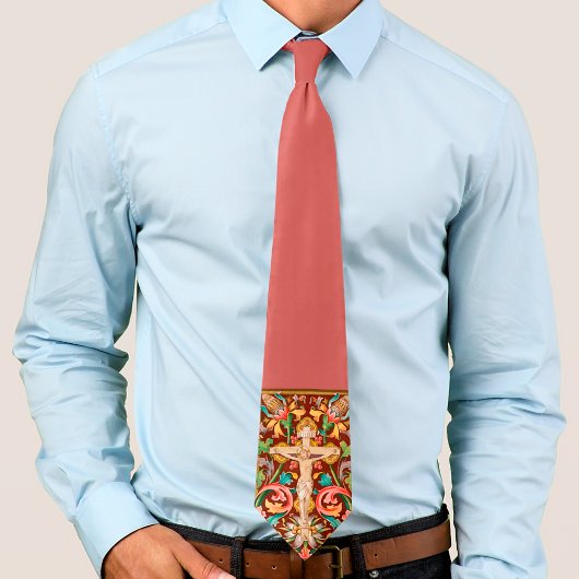 Cravate Crucifié Jésus Lenten