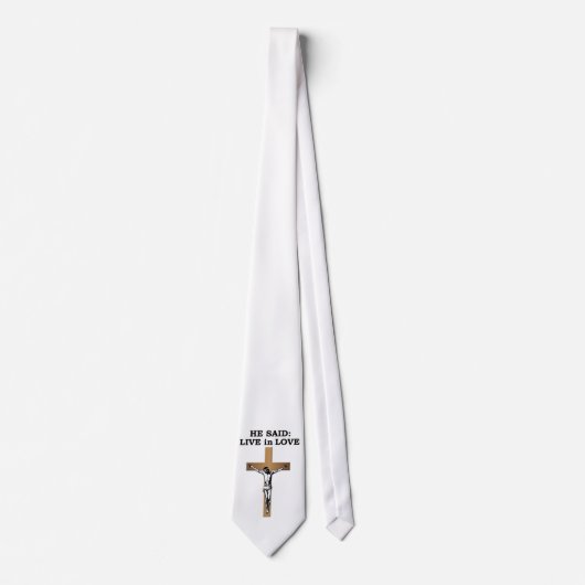 Cravate Crucifix (Devant)