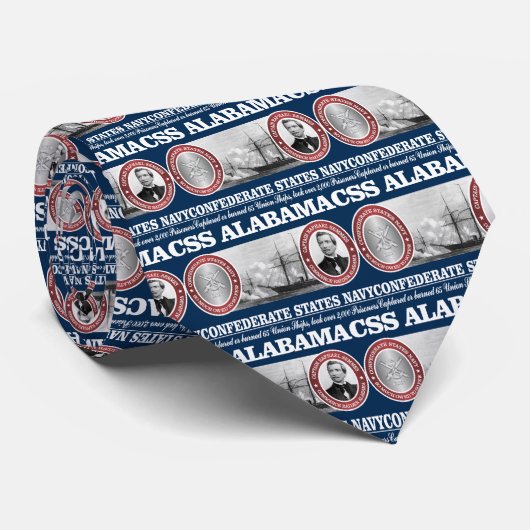 Cravate CSS Alabama (CSN) (Roulé)