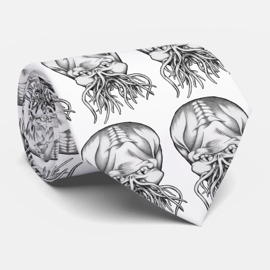 Cravate Cthulhu (Roulé)