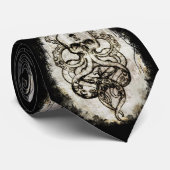 Cravate Cthulhu Kraken (Roulé)
