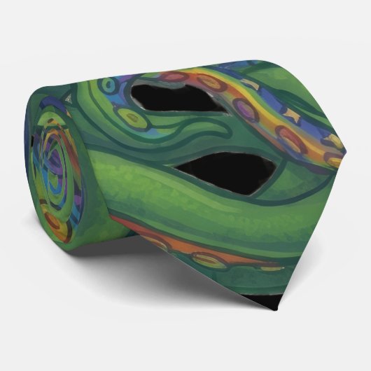 Cravate Cthulhu Trentacles (Roulé)