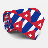 Cravate Cuba Cravates, mode drapeau cubain, affaires (Roulé)