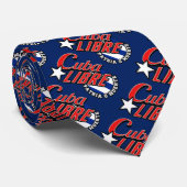 Cravate Cuba Libre Motto (Roulé)