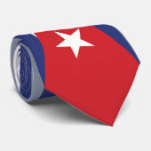 Cravate cubaine de drapeau (Roulé)