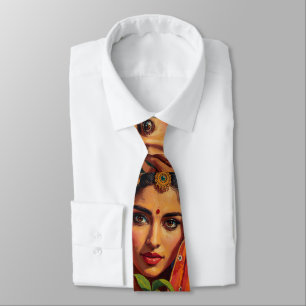 Cravate Cueilleuse de thé indienne