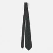 Cravate Cuir noir (Dos)