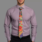 Cravate culturelle du kaléidoscope