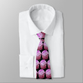 Cravate Cupcake rose (Attaché)