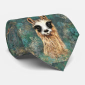 Cravate Curieux Llama Bébé - Cute - (Roulé)