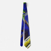 Cravate Curved strokes over startling colored crust   (Dos)