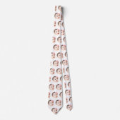 Cravate Custom Face Necktie Custom Logo Neck Tie Fathers  (Devant)