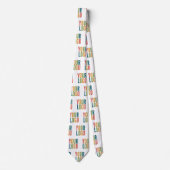 Cravate Custom Logo Here | Add Your Own Design (Devant)