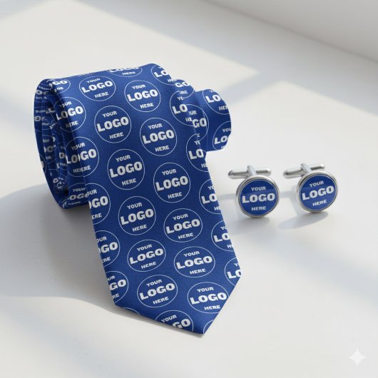 Cravate Custom Logo Tie - Professional Branded Necktie