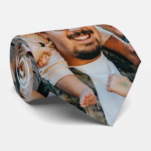 Cravate Custom Photo (Roulé)