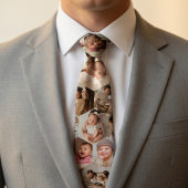 Cravate Custom Photo Collage
