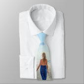 Cravate Custom Photo Neck Tie Your Love Design - Couple (Attaché)