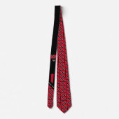 Cravate Custom TRINIDAD FLAG Monogram Neck Tie (Dos)