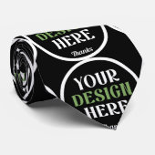 Cravate custom, unique, sleek & minimalist (Roulé)