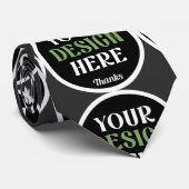 Cravate custom, unique, sleek & minimalist hershey®'s kiss (Roulé)