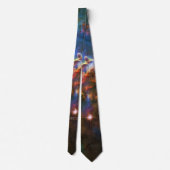 Cravate Custome monogram initials Carina Nebula Pillars (Dos)