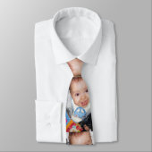 Cravate Customisez-le avec votre motif photo double face (Attaché)