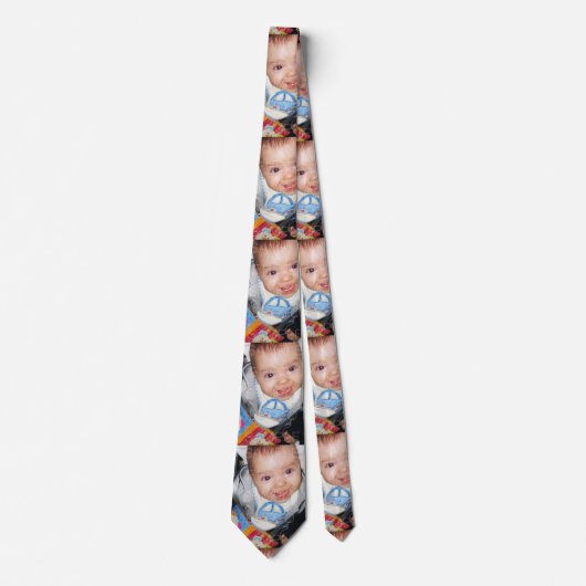 Cravate Customisez-le avec votre motif photo double face (Devant)