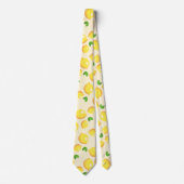 Cravate Customize Citron Pattern (Devant)