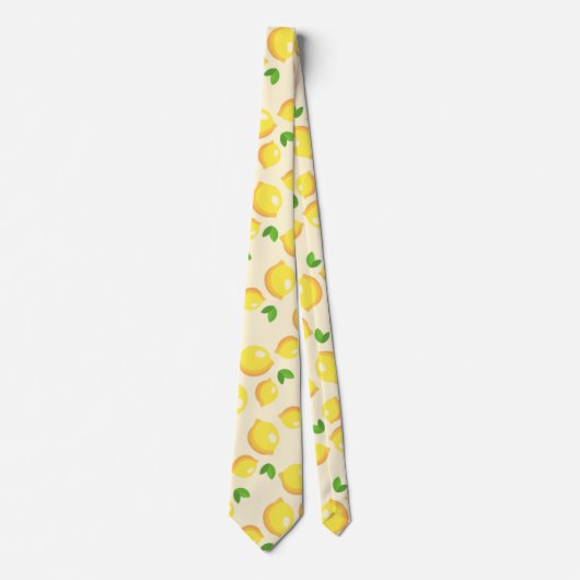 Cravate Customize Citron Pattern (Devant)