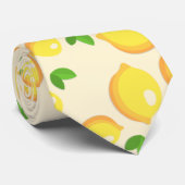 Cravate Customize Citron Pattern (Roulé)