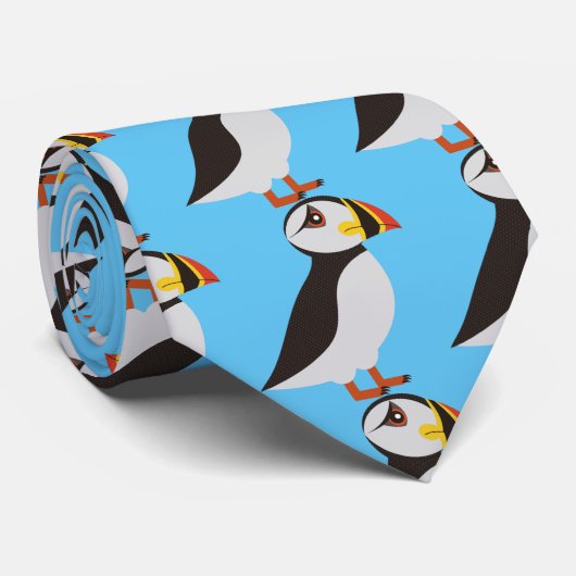 Cravate Cute Atlantic tampin design Thunder_Cove (Roulé)