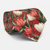 Cravate Cute Birthday Gifts For Him Tulip Flower (Roulé)