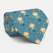 Cravate Cute Boy et Stars Motif (Roulé)