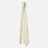 Cravate Cute Bunnies avec marguerites de printemps et papi (Dos)