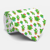 Cravate Cute Cactus, Green Cactus, Motif Cactus (Roulé)