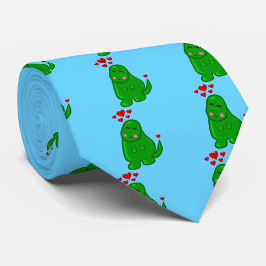 Cravate Cute Dinosaur (Roulé)